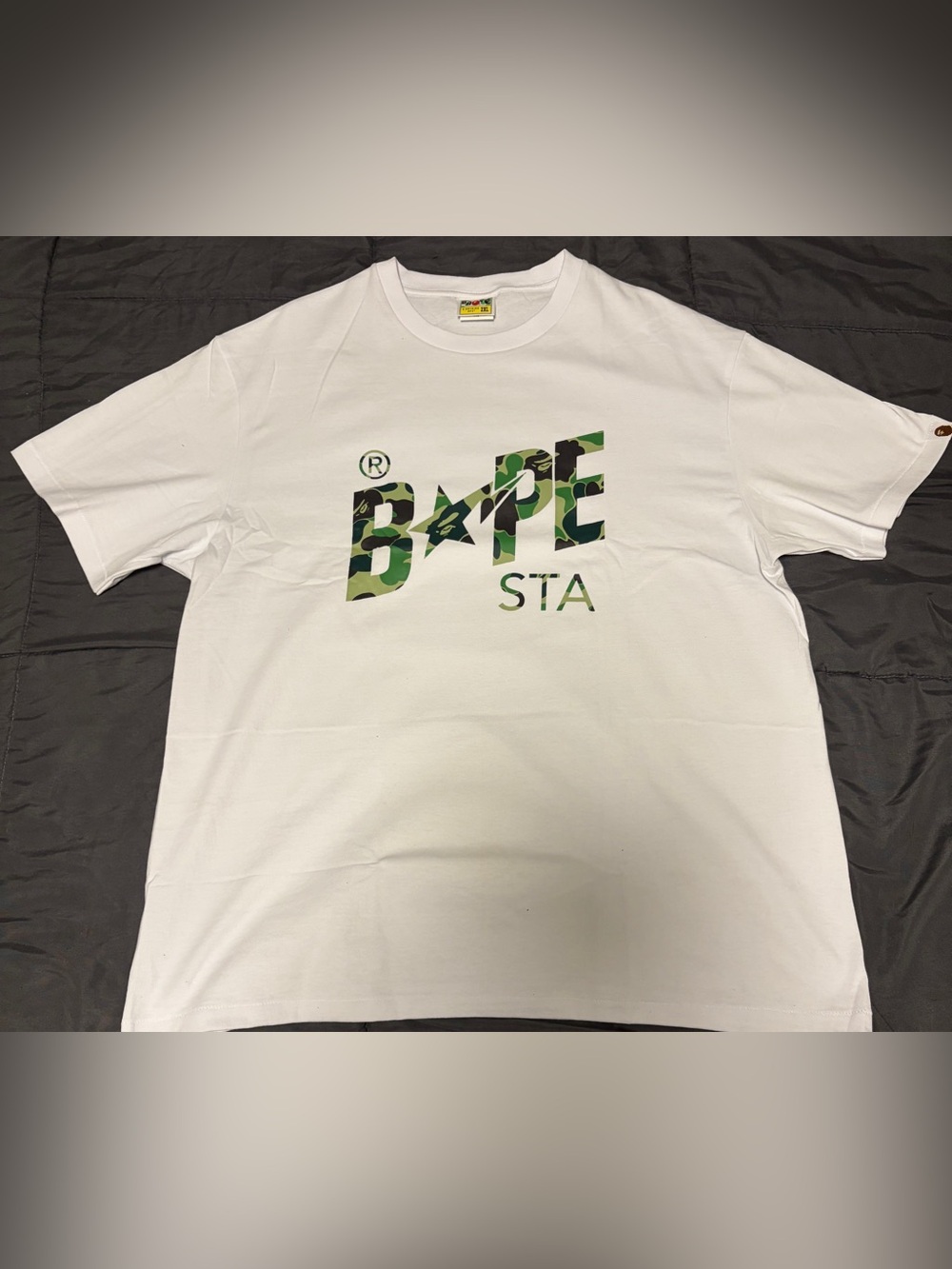 Bapesta White camo Tee